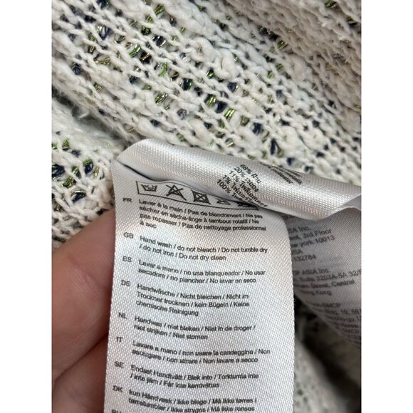 Classic Maje Tweed Boucle Jacket Cardigan Blazer SZ 3 (USL) pockets heavyweight - Picture 11 of 14